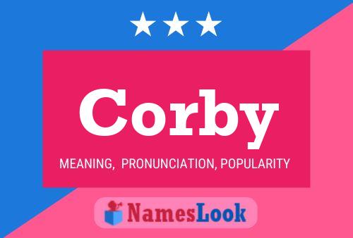 Corby Namensposter