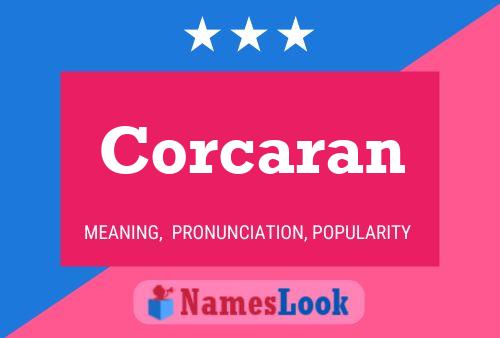 Corcaran Namensposter