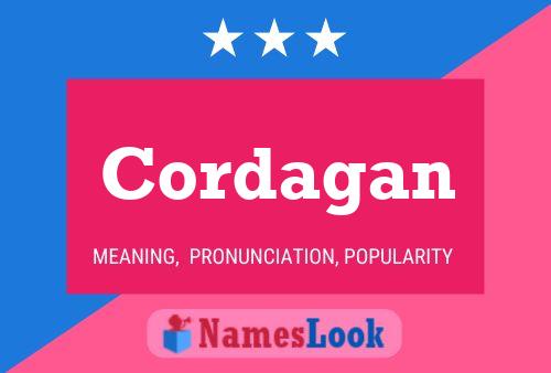 Cordagan Namensposter