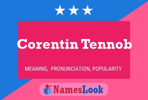 Corentin Tennob Namensposter