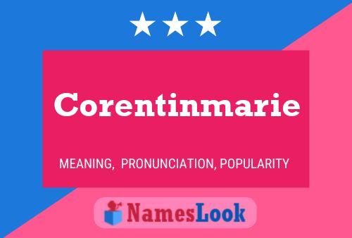 Corentinmarie Namensposter