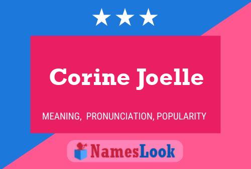 Corine Joelle Namensposter