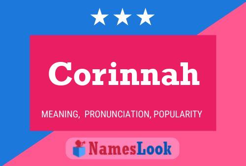 Corinnah Namensposter