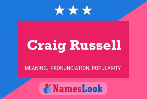 Craig Russell Namensposter