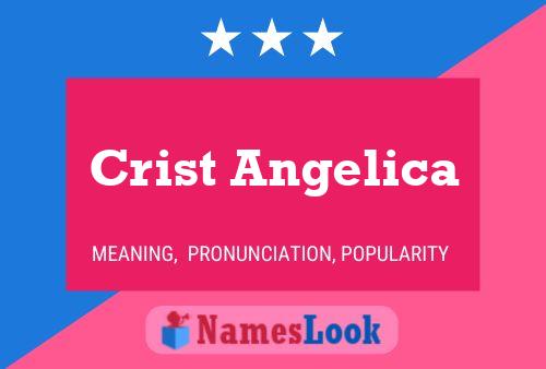 Crist Angelica Namensposter