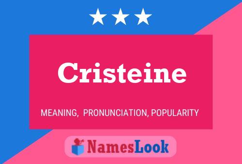 Cristeine Namensposter