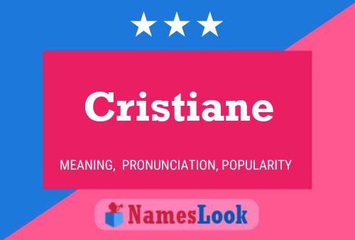 Cristiane Namensposter