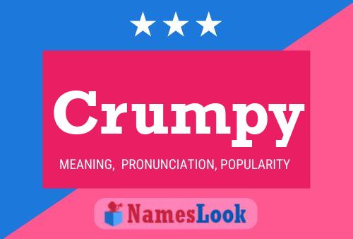 Crumpy Namensposter