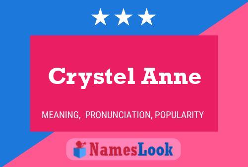 Crystel Anne Namensposter