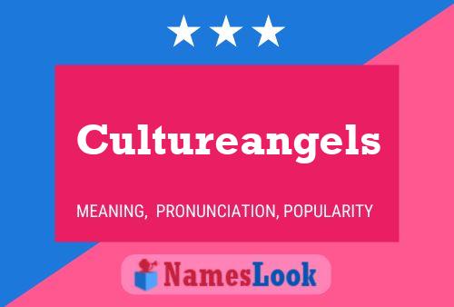 Cultureangels Namensposter