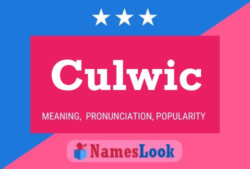 Culwic Namensposter