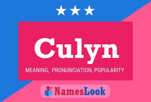 Culyn Namensposter