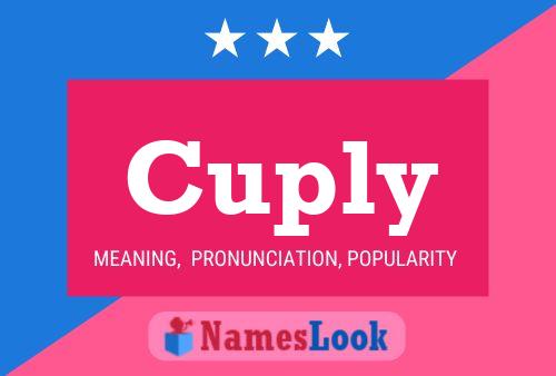 Cuply Namensposter