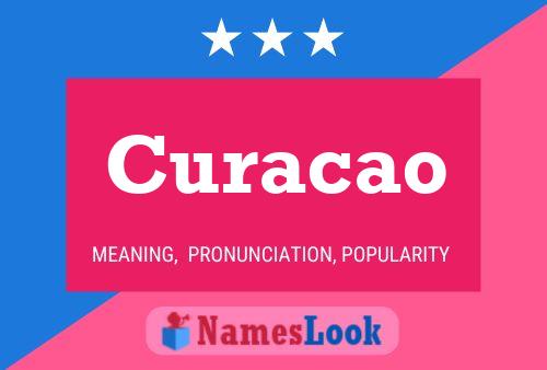 Curacao Namensposter