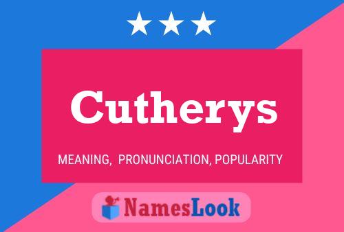 Cutherys Namensposter