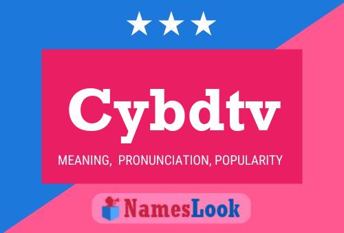 Cybdtv Namensposter