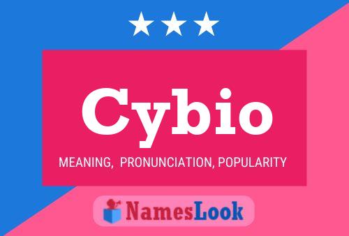 Cybio Namensposter