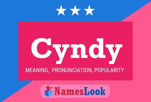 Cyndy Namensposter