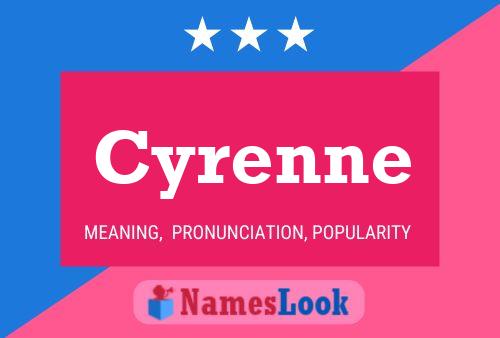 Cyrenne Namensposter