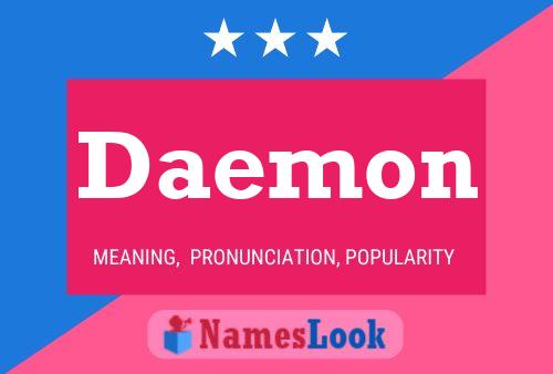 Daemon Namensposter