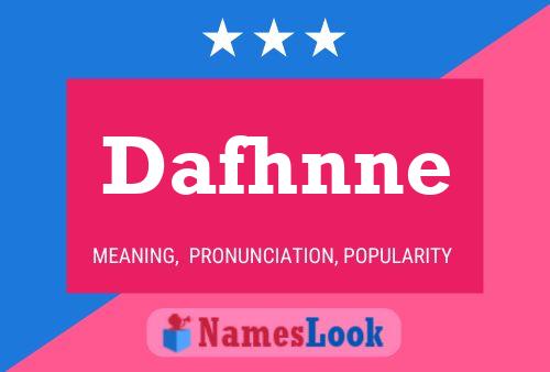 Dafhnne Namensposter