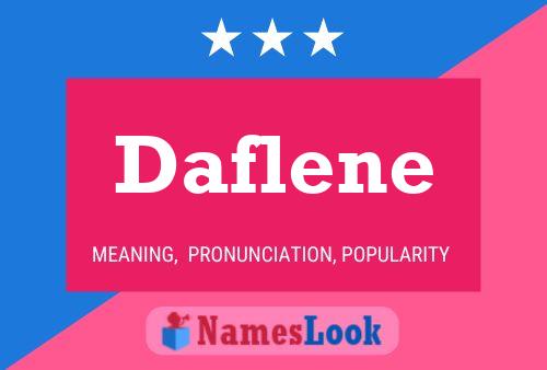 Daflene Namensposter