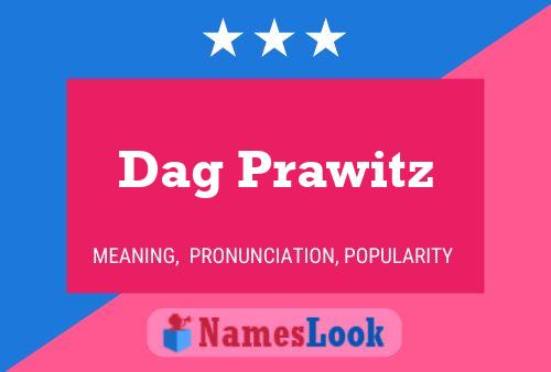 Dag Prawitz Namensposter