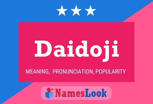 Daidoji Namensposter