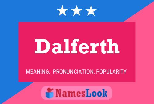 Dalferth Namensposter