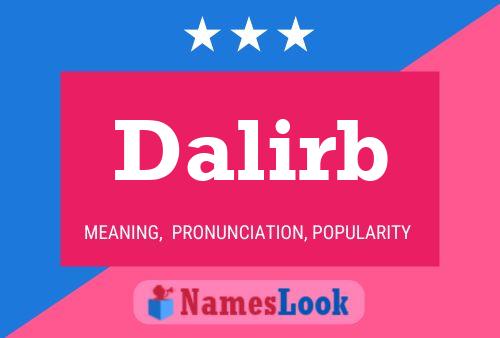 Dalirb Namensposter