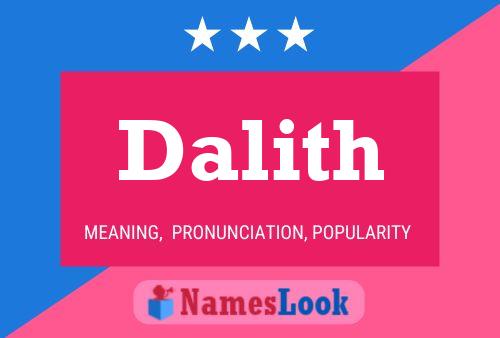 Dalith Namensposter