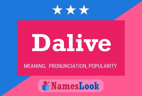 Dalive Namensposter