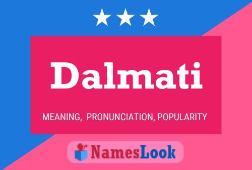 Dalmati Namensposter