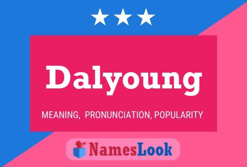 Dalyoung Namensposter