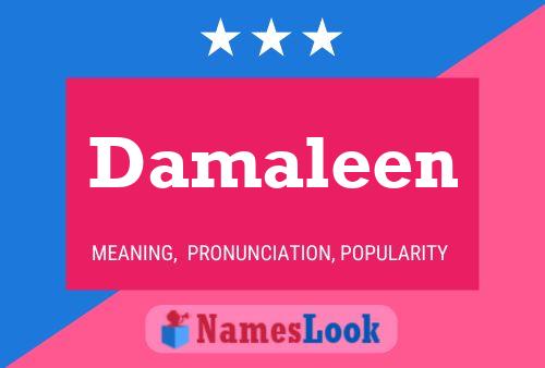 Damaleen Namensposter