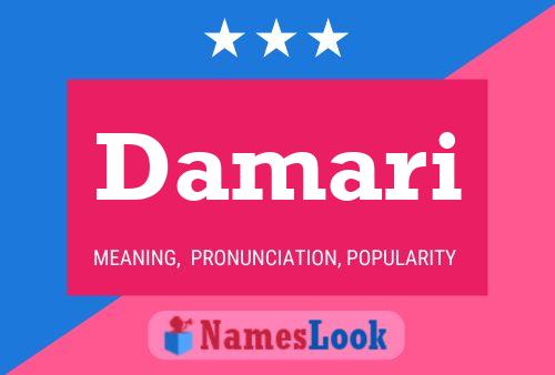 Damari Namensposter