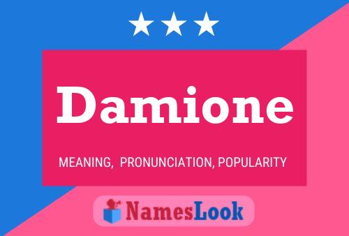 Damione Namensposter