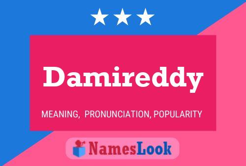 Damireddy Namensposter