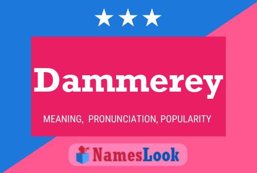 Dammerey Namensposter