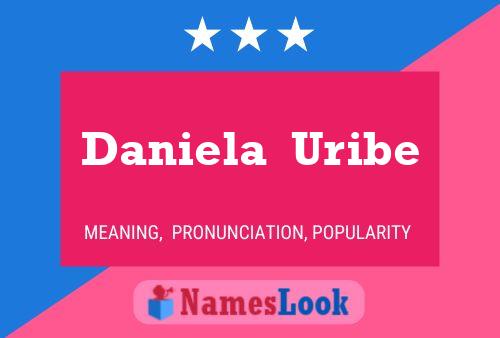 Daniela  Uribe Namensposter