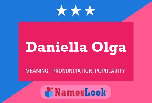 Daniella Olga Namensposter