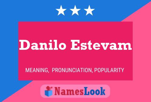 Danilo Estevam Namensposter