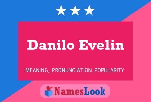 Danilo Evelin Namensposter