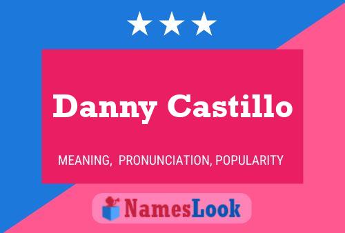 Danny Castillo Namensposter