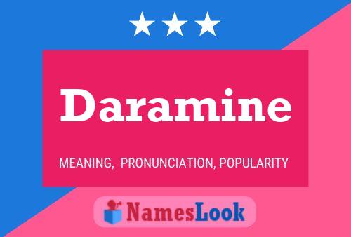 Daramine Namensposter