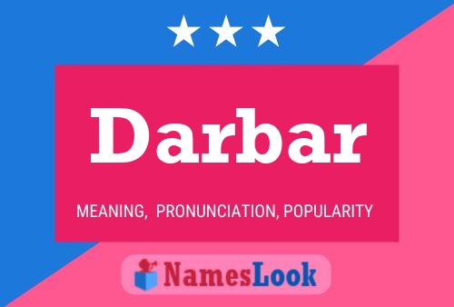 Darbar Namensposter