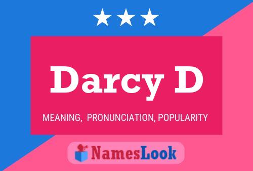 Darcy D Namensposter