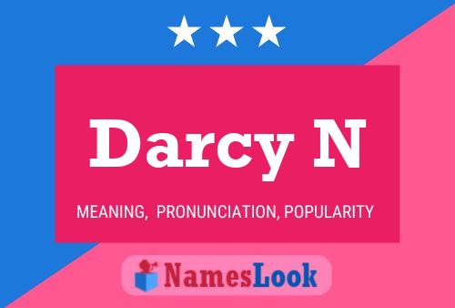 Darcy N Namensposter