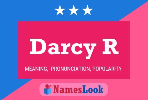 Darcy R Namensposter