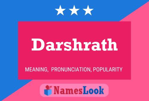 Darshrath Namensposter